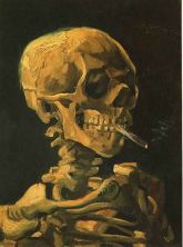 Haga click para ver la imagen ampliada 1885-1886 skull with burning cigarette.jpg